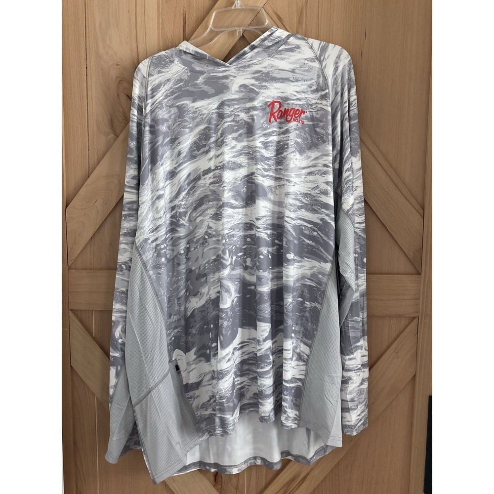 NEW Ranger Boats Performance Red Cup Hoodie Long Sleeve Size 3XL - Picture 2 of 12